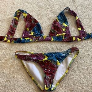 Asos patterned bikini